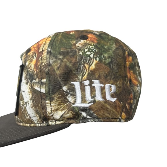 NWT Miller Lite Beer Camo Hat It's Miller Time - Picture 4 of 14